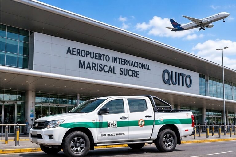 Quito Airport taxi transfer service Ecuador